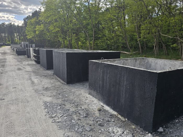 Nasze wysokiej jakości szamba betonowe Rowy zgodne z normami EU